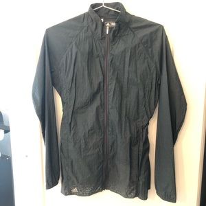 Women adidas running jacket in Grey
